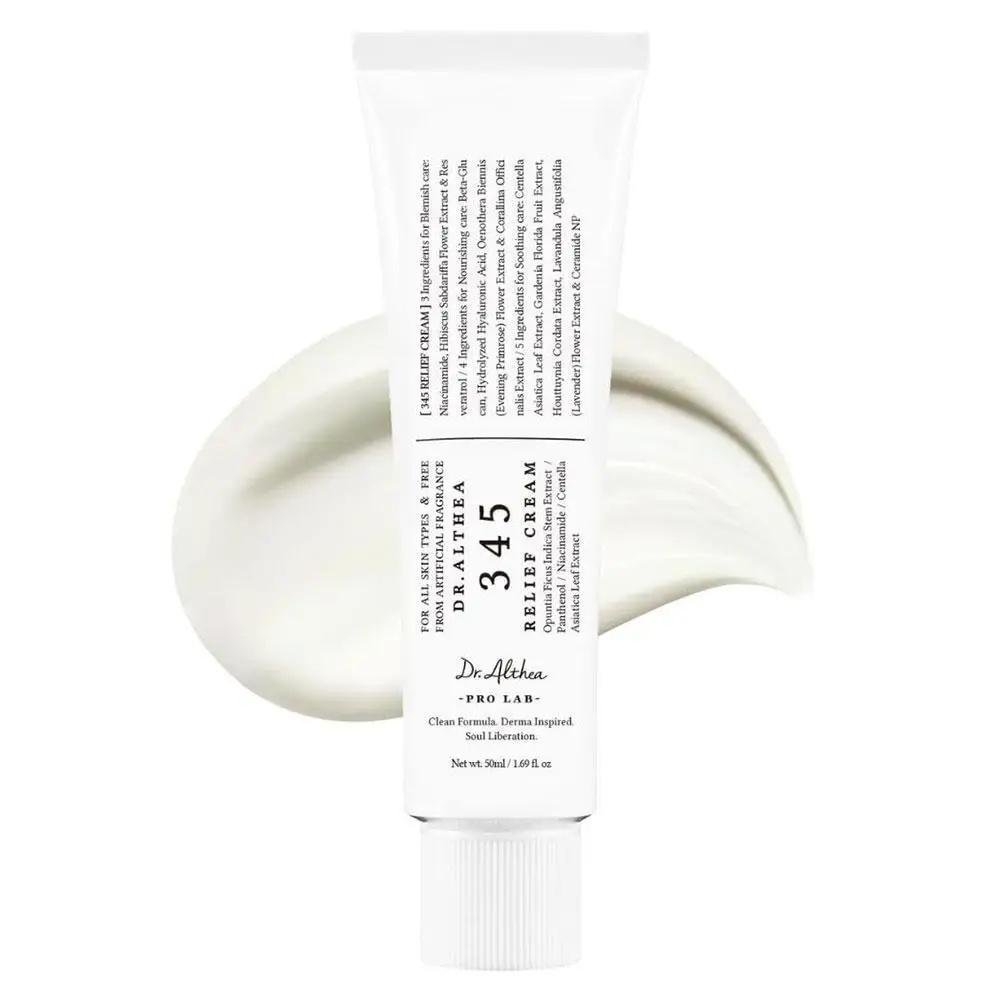 Оригинальный Dr.Althea 345 Relief Cream Mist 147 Антиоксидантный Отбеливающий Крем Увлажняющий Интенсивное Восстановление Оригинальная Эссенция Mist