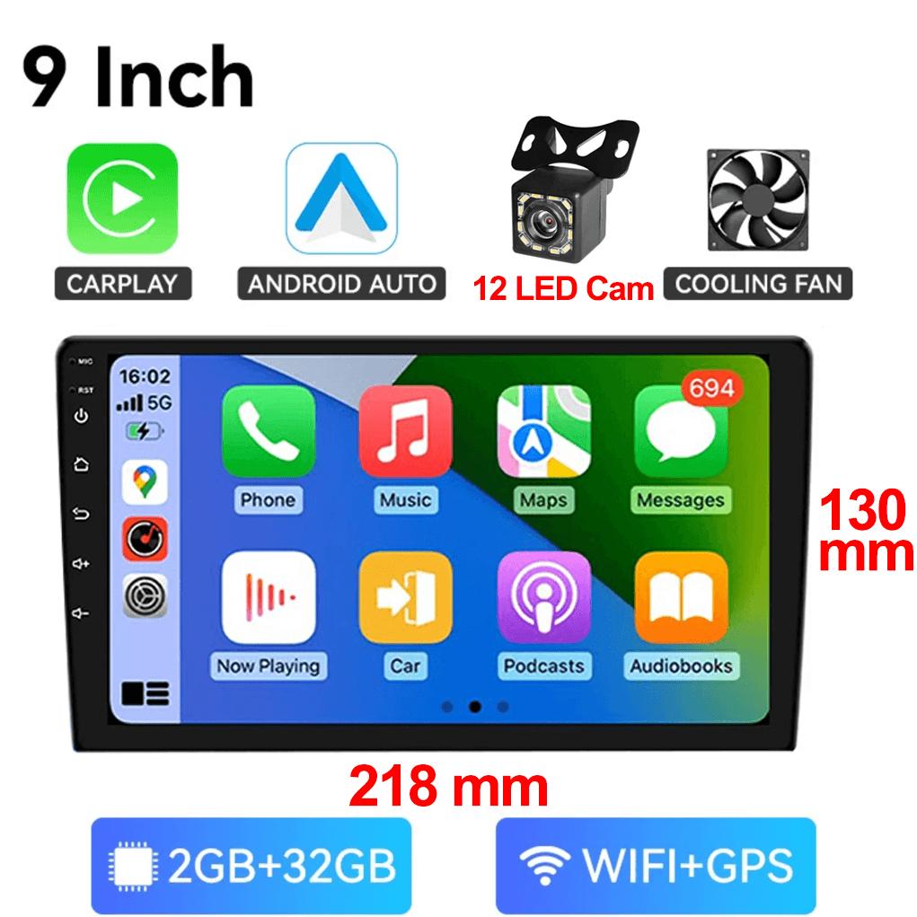 Universal Android 13 7"/9"/10"2Din Car Radio Autoradio Audio 64G GPS BT Wireless Carpaly Multimedia Player For Hyundai Nissan