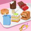 Children'S Science And Education Educational Building Block Toy Simulation Dessert Food Small Particles Building Block Bread Candy Lollipop Fries