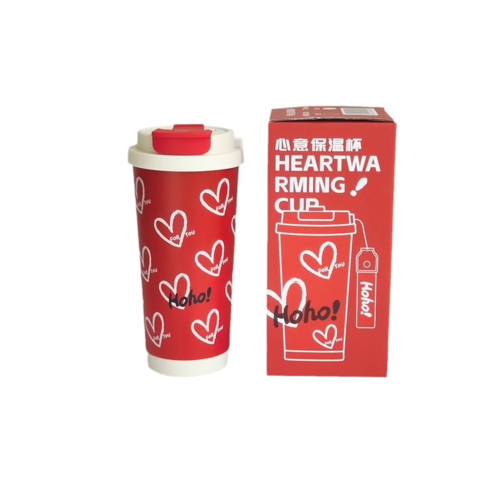 Красивая термокружка Love, модная кофейная кружка, деловая подарочная кружка для воды из нержавеющей стали для пары