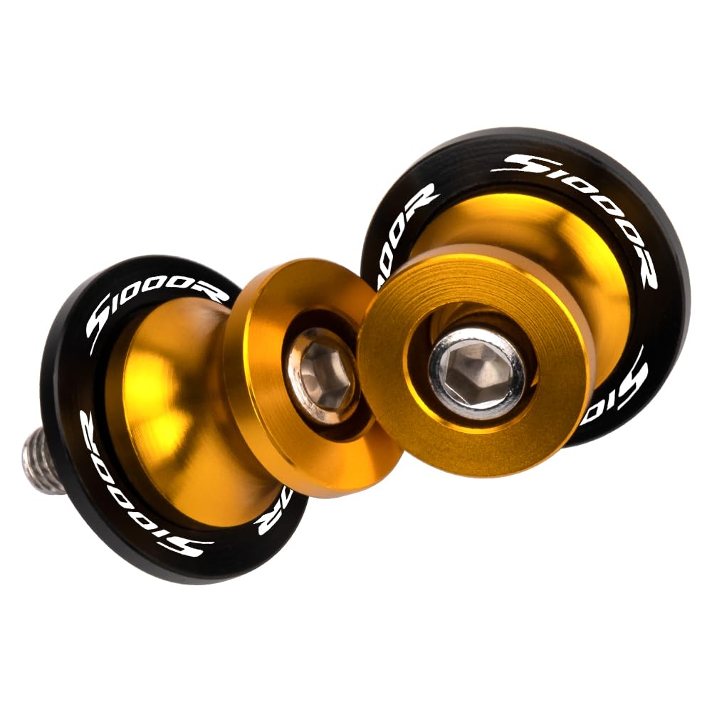Motorcycle Swingarm Spools M8 For S1000RR 2008-2025 S1000R 2014-2025 CNC Aluminum Paddock Stand Bobbinsand Accessories