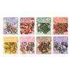 Botanical Garden Stickers Pack - 40pcs Waterproof Plant & Flower Decals for Scrapbooking, Creative Journal Supplies