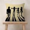 Retro Music GGorillazS Pillow Cover Sofa Cushion Cover Home Room Decoration Children Gift