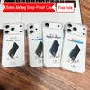 Прозрачный противоударный чехол для iPhone 16 из ТПУ с воздушной подушкой