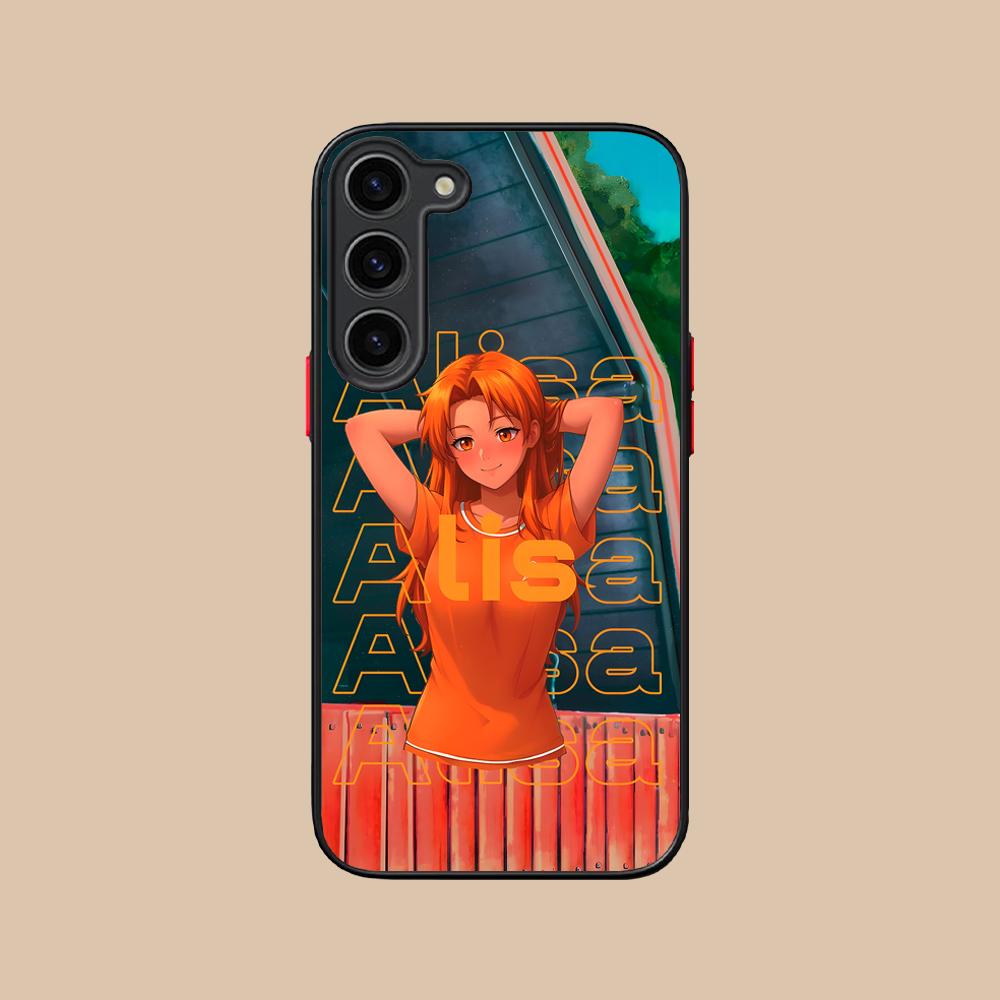 Вечное Лето Алиса Силиконовый Чехол для Мобильного Телефона для Samsung Galaxy S26 S25 S24 S23 S22 S21 Plus FE Ultra Цветной Чехол
