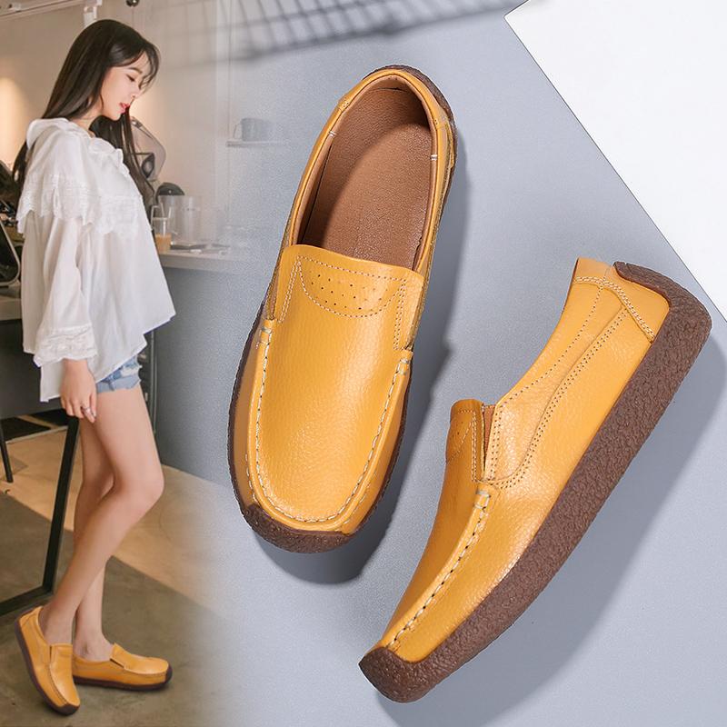 Женские лоферы Penny Wildsmith, повседневная белая обувь для медсестер, мягкие туфли на плоской подошве в горошек, черные прогулочные туфли для женщин, большие размеры