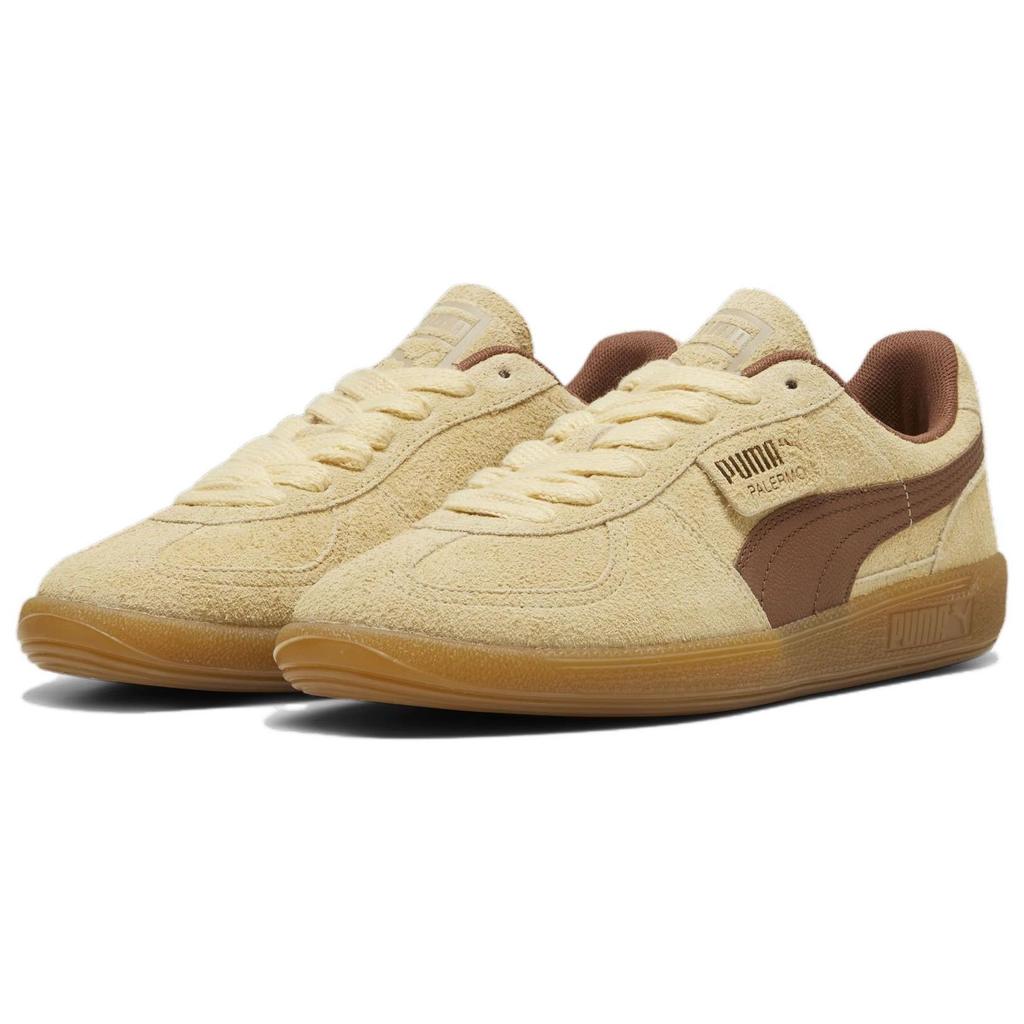 Puma Palermo Chamomile Brown Mushroom Unisex Sneakers 397251-01