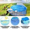 6/8FT Pool Solar Cover Thermal Swimming Pool Cover Weatherproof Heavy Duty Thermal Blanket Portable Swimming Pond Accessories