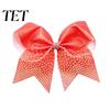 Team Uniform Hair Supplies Sparkling Bow Clip, Glitter Sequin Clip for Cheerleading Clips Performance And Dance Accessories, Decorative Ties Students