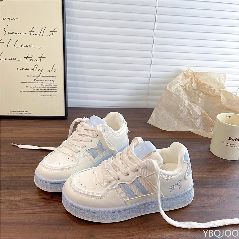 Модные весенне-осенние повседневные универсальные туфли-хлебцы, студенческие кеды, женские новые нишевые простые удобные универсальные женские туфли