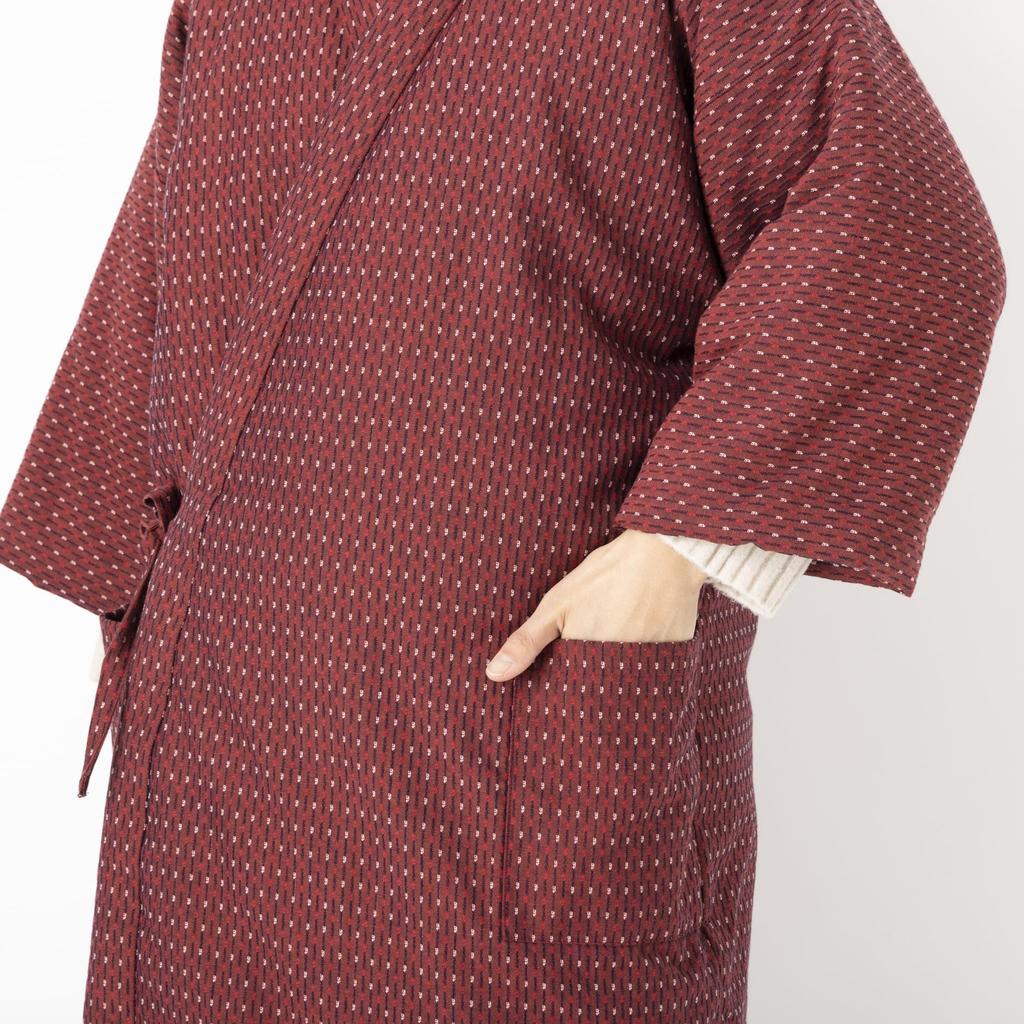 Watanosato Kurume Long Hail Red Ori-mae Hanten