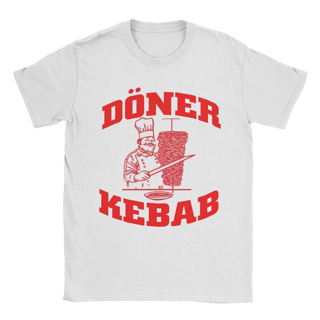 Hipster oner Kebab Turkish Kebab TShirts for Unisex O Neck Pure Cotton T Shirt Short Sleeve Tee Shirt Birthday Present Clothing