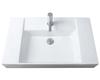 Раковина LIXIL INAX Satis Чисто белый (Аква Керамика) YL-A558FYB(С)V/BW1