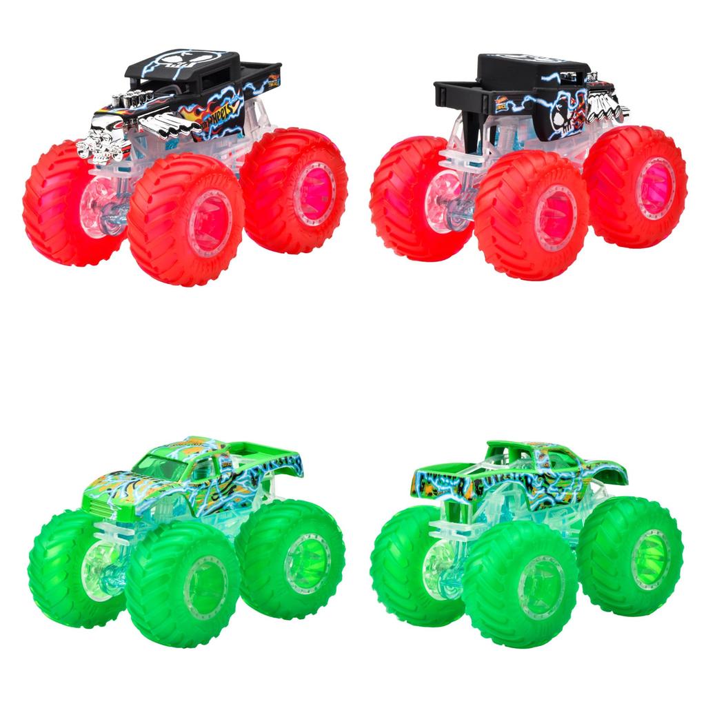 Hot Wheels Monster Truck Ассортимент 8 единиц Распродажа в коробке Игрушечная мини-машина для детей от 3 лет и старше 164 984J-FYJ44