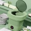 Портативная стиральная машина, легкая, мини, для фургона, общежития, зеленая