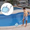 Swimming Pool Skimmer Net Set Includes 1 PCS Deep Leaf Skimmer Net 1 PCS Leaf Rake with Mesh Net Bag 1 PCS Aluminum