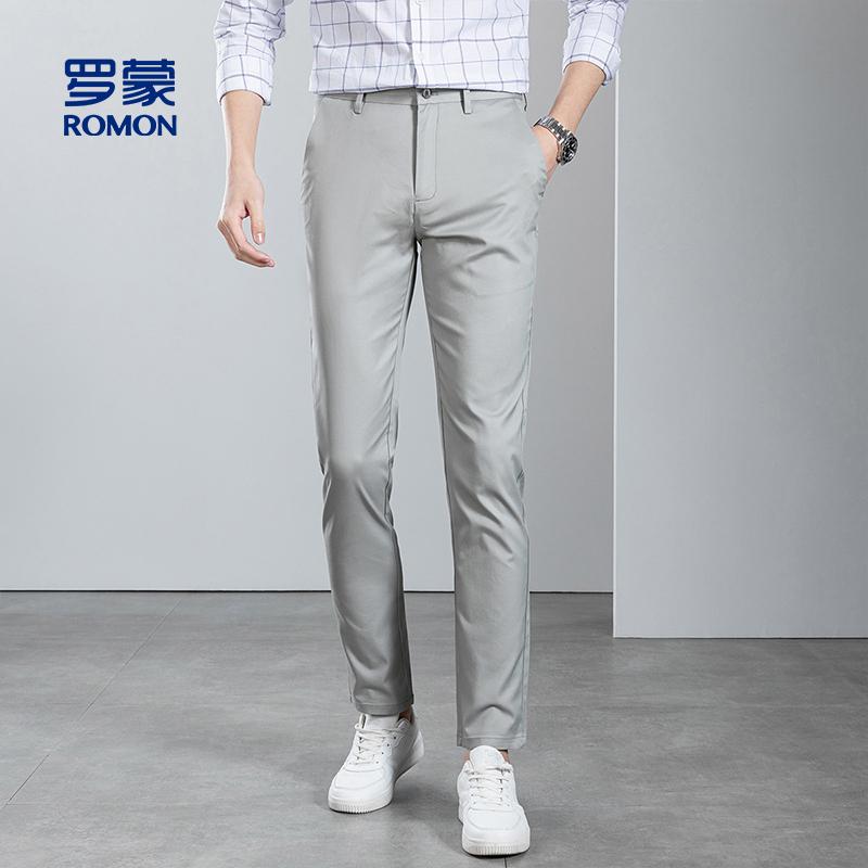 Four Seasons Light Luxury Men's Casual Pants Including Lyocell