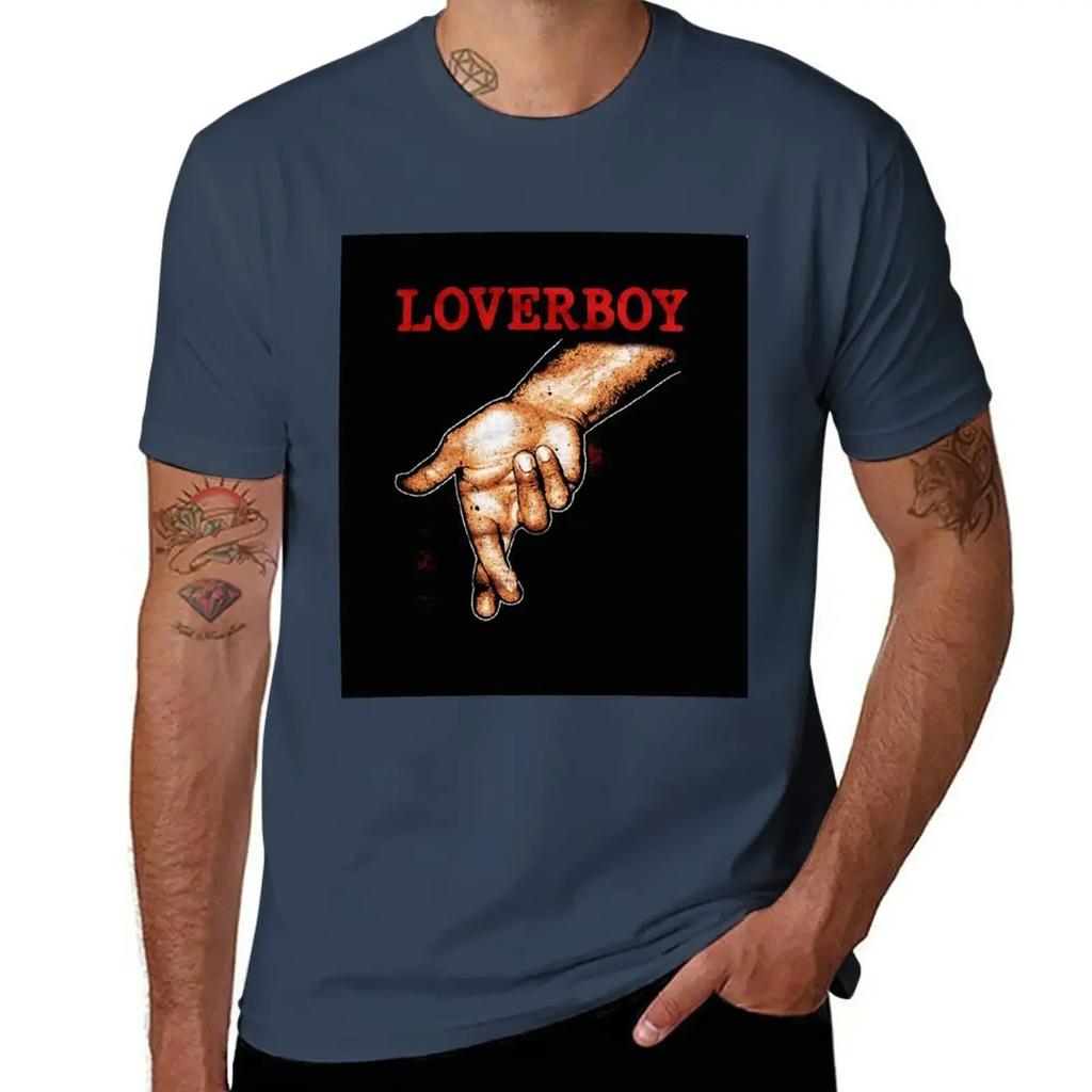 Band Rock Loverboy Logo Tshirt Heavyweights Sweat Unisexs T Shirts