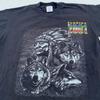 Винтажная футболка NATIVE AMERICAN WOLF FLORIDA 2001 M природа животное