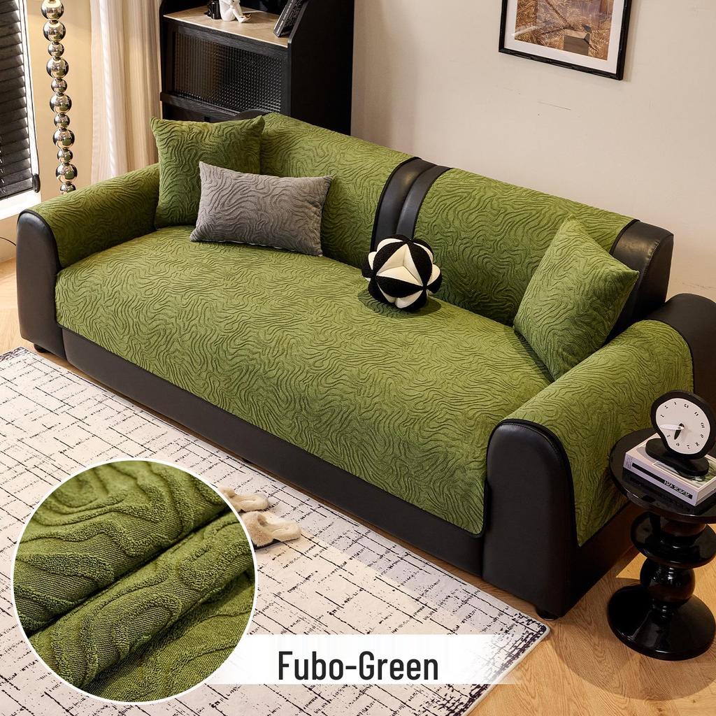 Универсальная противоскользящая подушка на диван из люксового велюра – Стиль четырех сезонов