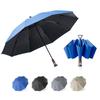 Inverted Folding Automatic Opening and Folding for Both Sunny and Rainy Large Umbrella for Men and Resistant To Strong UV for Heat UV Super Water