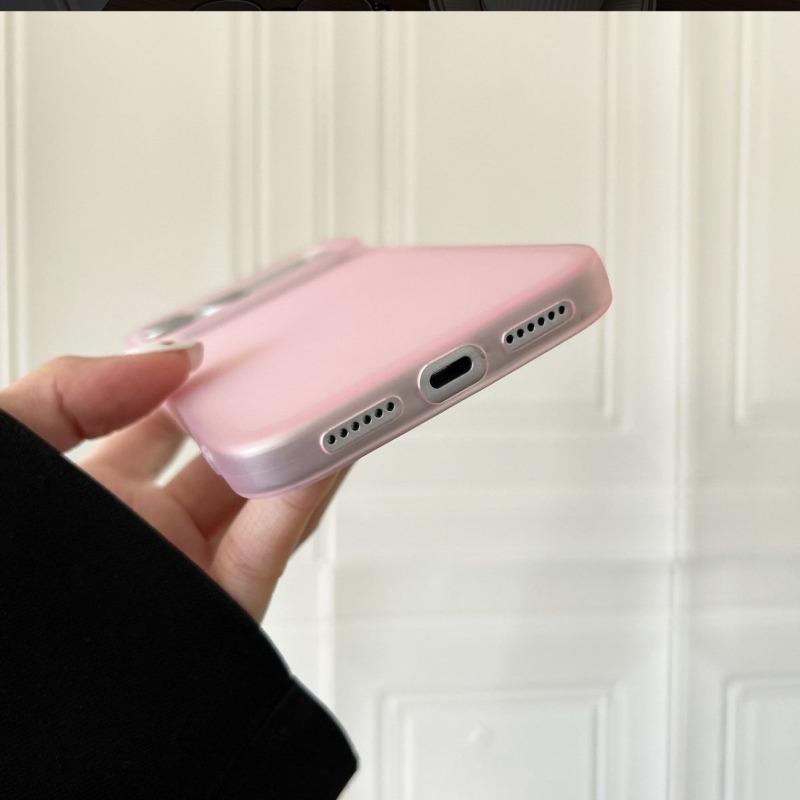 Ультратонкий Матовый Прозрачный Мягкий Чехол Для Телефона Для iPhone 17 Air 16 15 14 Plus 13 12 11 Pro Max Роскошный Силиконовый TPU Защитный Чехол