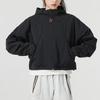adidas Сплошной цвет для бега, фитнеса, тренировок, повседневная флисовая куртка, женские куртки, черный IP7035