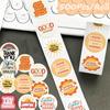 500 шт./рулон Sunshine Art Healing Words Kids Rewards Stickers - DIY Scrapbooks Декор Альбома Герметизация Этикетки Наклейки