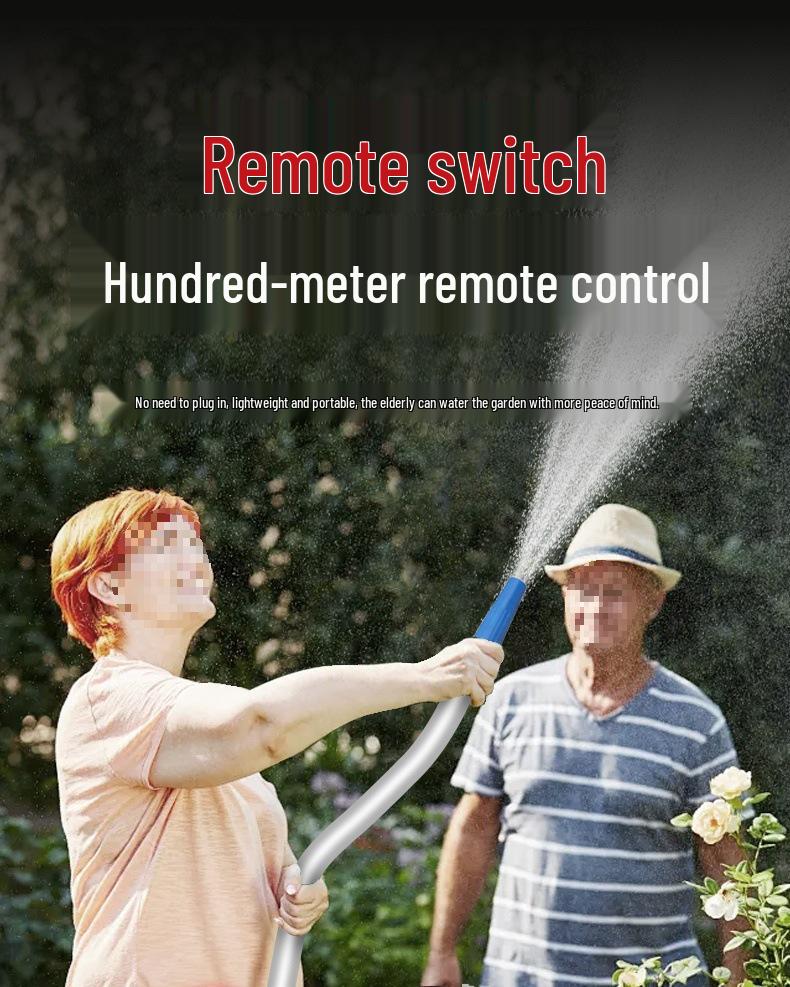 Rechargeable Wireless Remote Control Submersible Water Pump for Agricultural Irrigation