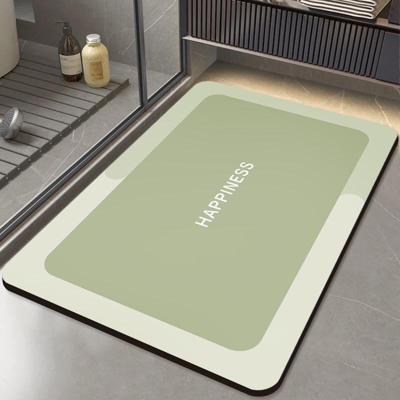 Diatom Mud Mat Bathroom Dirty Quick Drying Mat Household Absorbent Quick Drying Non-Slip Mat