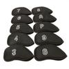 3,4,5,6,7,8,9,P,S,A Golf Putter Accessories Golf Headcovers Golf Iron Covers Set Golf Club Cover