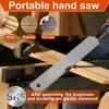 1/5 комплектов 7-дюймовых двухсторонних пил 14/17 TPI двухсторонние пилы портативные ручные пилы с гибким лезвием и противоскользящей ручкой мини