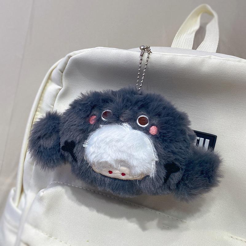 Anime Game Love And Deepspace Cherry Plush Pendant Soft Stuffed 10Cm Doll Backpack Crow Head Keychain Fans Collect Gifts