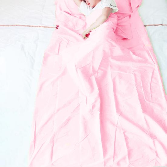 Спальный мешок с наволочкой. Очень мягкая, износостойкая, водонепроницаемая, не выцветающая, легкая складная простыня для путешествий.