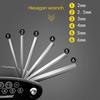 16 In 1 Multi Functional Portable Screw Tool Set for Motorcycle Accessories Bike Furniture Maintenance Tools Hexagon Wrench Set