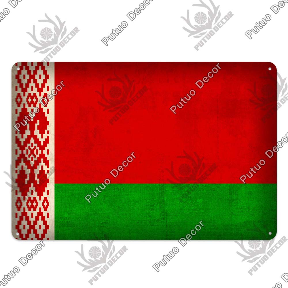 Decor Flag Vintage Metal Sign Tin Sign Decorative Plaque Wall Decor Bar Pub Man Cave Living Room Home Door Decoration