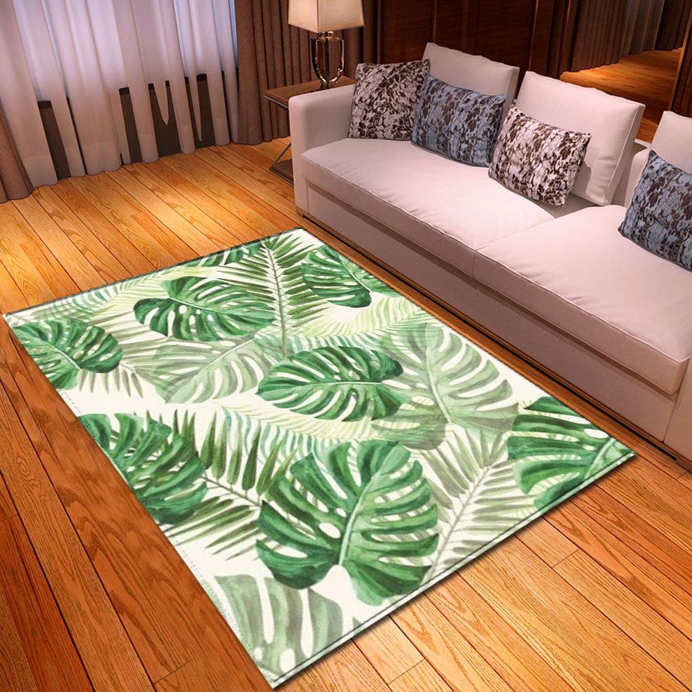 Animal And Plant Living Room Carpet Bedroom Dining Room Floor Mat Pattern Size