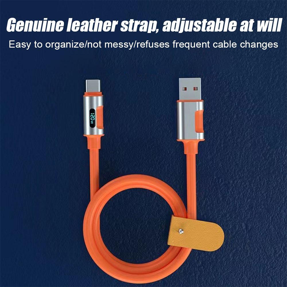 120 Вт 100 Вт кабель для быстрой зарядки для Samsung IPhone15 с C типом PD C цифровой 2M тип 1.5M Y0P4