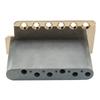 Wilkinson Tremolo Bridge Unit with Vintage Steel Saddles and Full Steel Block for USA Vintage Strat Gold WVC-SB 6-Point Strat/Japanese Guitars,
