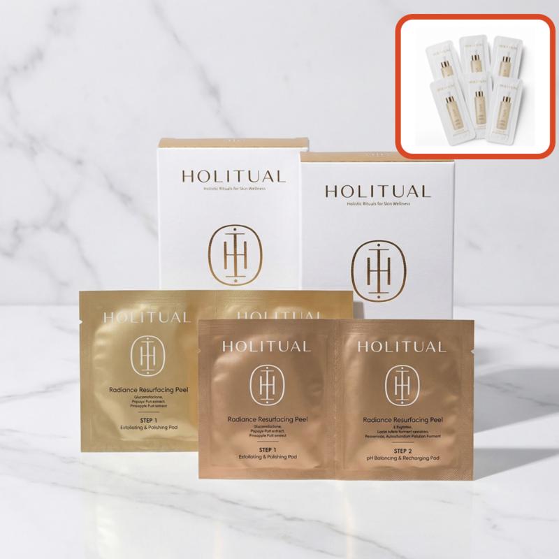 Holritual Radiance Resurfacing Peel Peeling Pad, 24 pads, 1 pcs