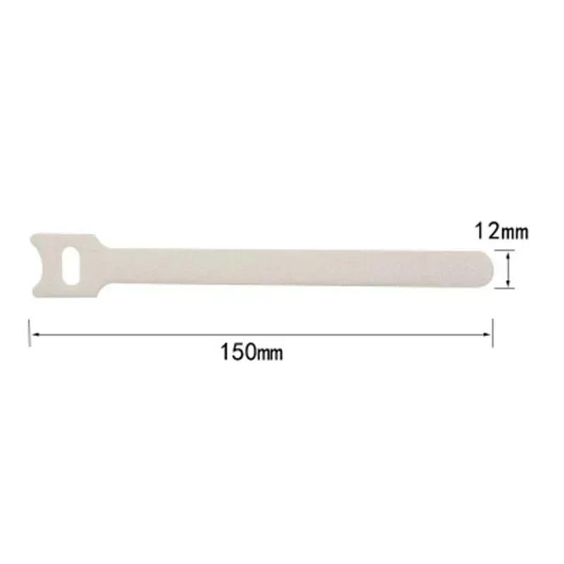 Застежка-липучка самоклеящаяся для прокладки кабелей, самоклеящаяся застежка-ремень для самостоятельного шитья одежды 10/50/150/300/600 шт.