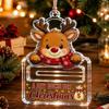 Acrylic Christmas Cash Gift Holder Ornament Clear Christmas Ornament  Cash Gift Presentation
