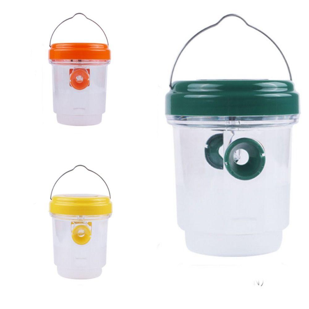 Hanging Tree Solar Fruit Fly Trap Reusable Orchard Bee Trap Killer Insect Control Tool