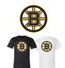 Футболка с логотипом основной команды Boston Bruins S-6XL Отслеживание!! Футболка Unisex