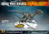 Jurassic The New Velociraptor Blue Beta Scale Неокрашенная пластиковая модель X-Plus World Ruler и 1/8