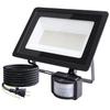 50W LED Floodlight, Outlet-Type Motion Sensor, Outdoor Work Light, Security Light, IP66, LED, Daylight White, 6500K, 100V, Slim, Free Rotation, High
