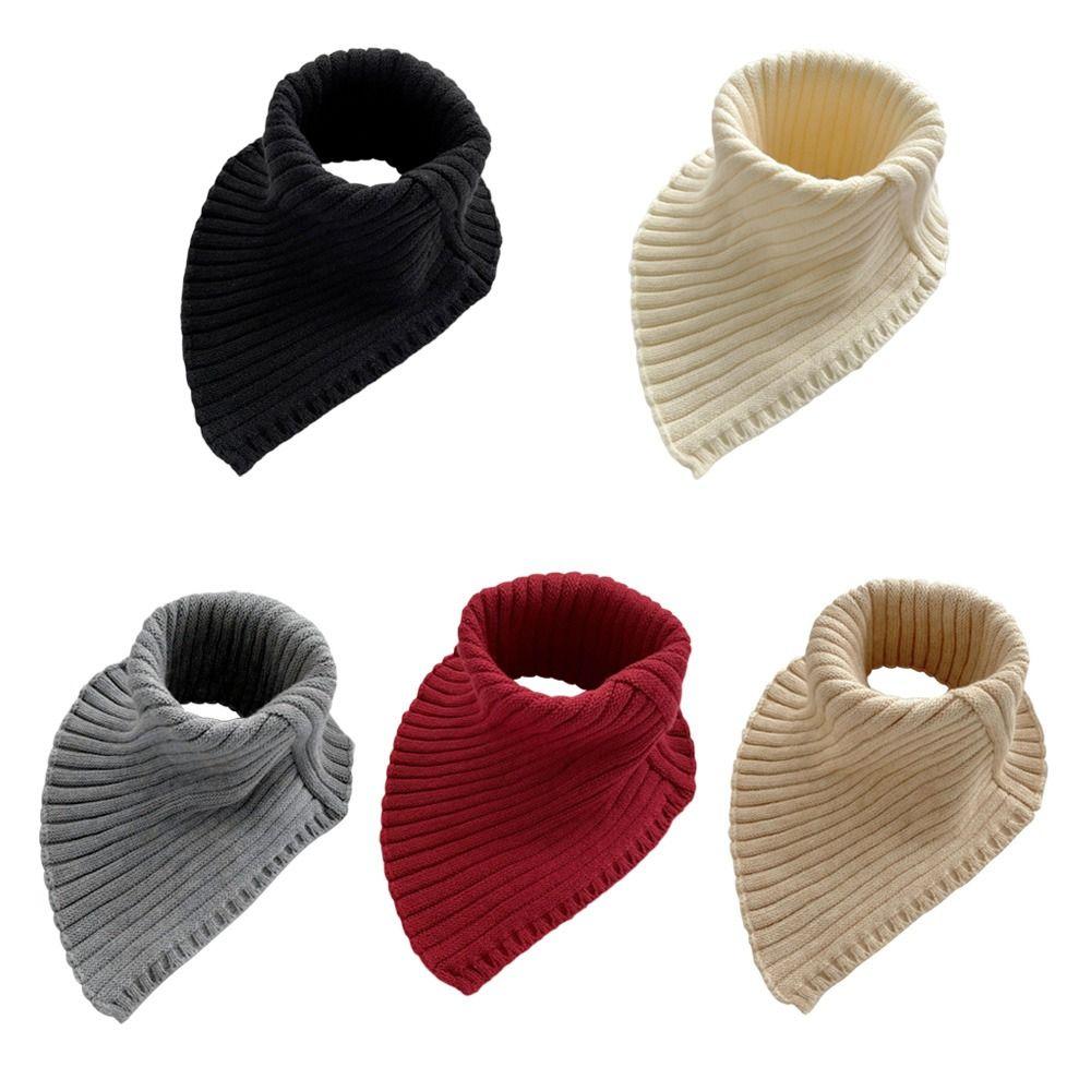 Fashion Detachable Warm Neck Warmer Turtleneck Knitted Fake Collar Scarf
