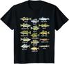 Fish Species Biology Types Of Freshwater Fish Fishing T-Shirt