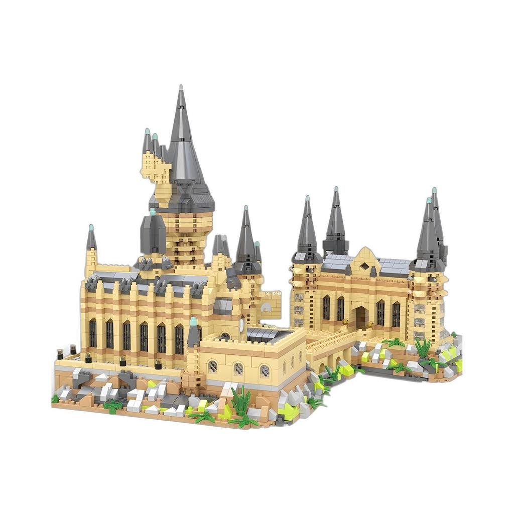 Magic Castle Building Blocks Model Compatible with Lego - High Difficulty Gift