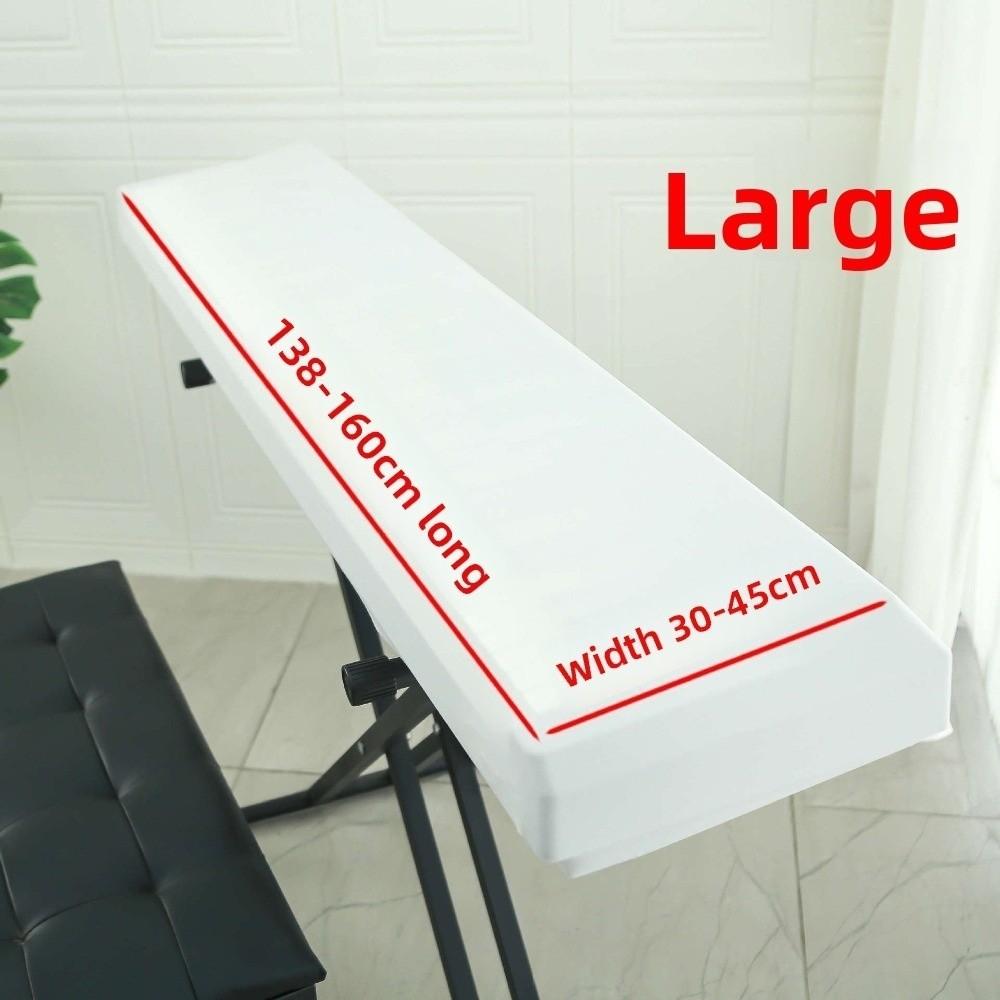 Складная электронная крышка для пианино Эластичный пылезащитный чехол для пианино Новый пылезащитный чехол для клавиатуры пианино